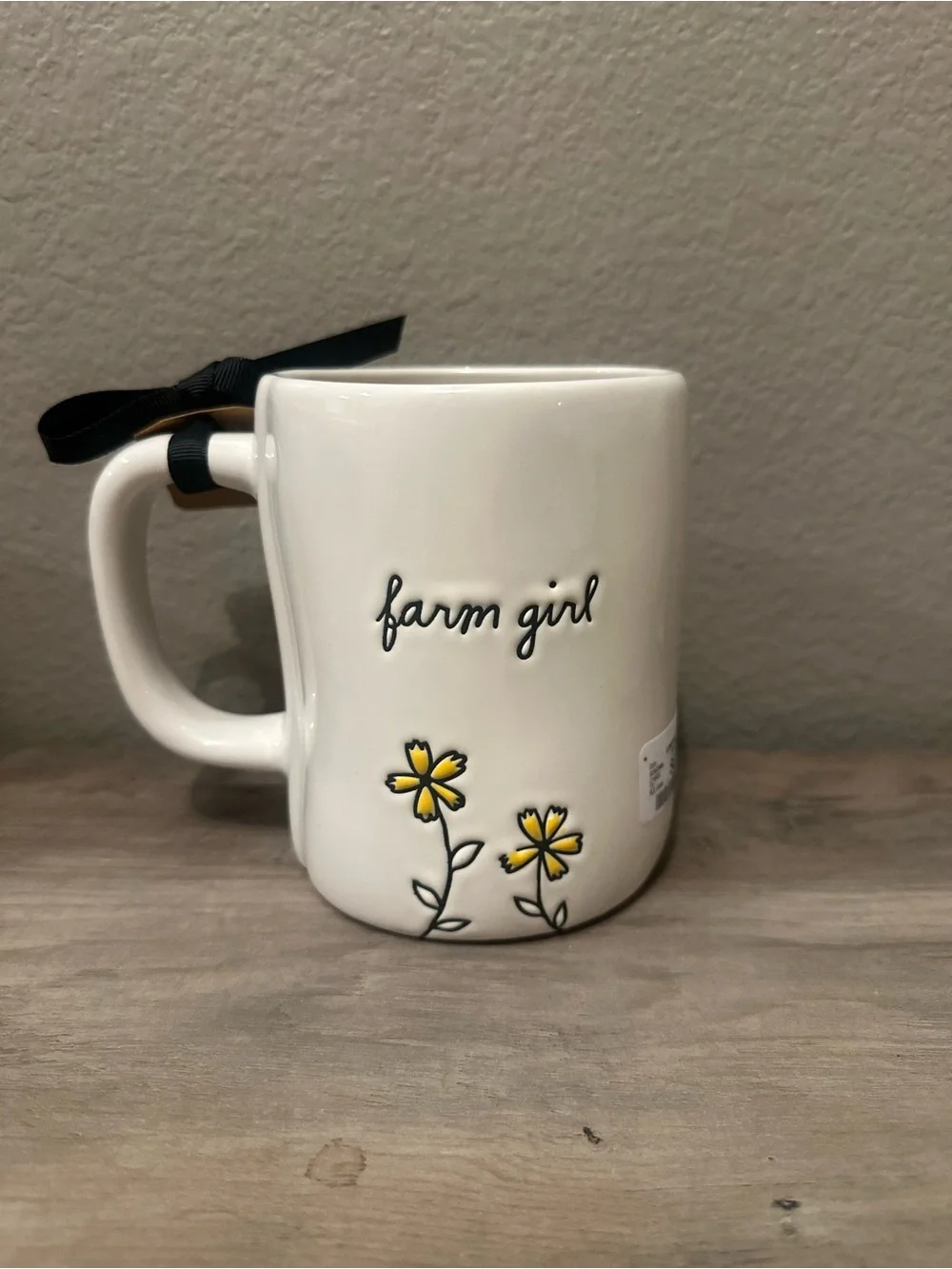 Rae Dunn Farm Girl Mug - Picture 2 of 2